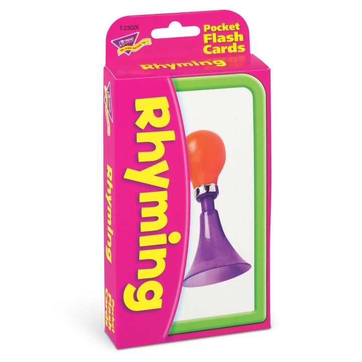 Rhyming Pocket Flash Cards-Flashcards-Tools 4 Teaching-Classroom Decor and More