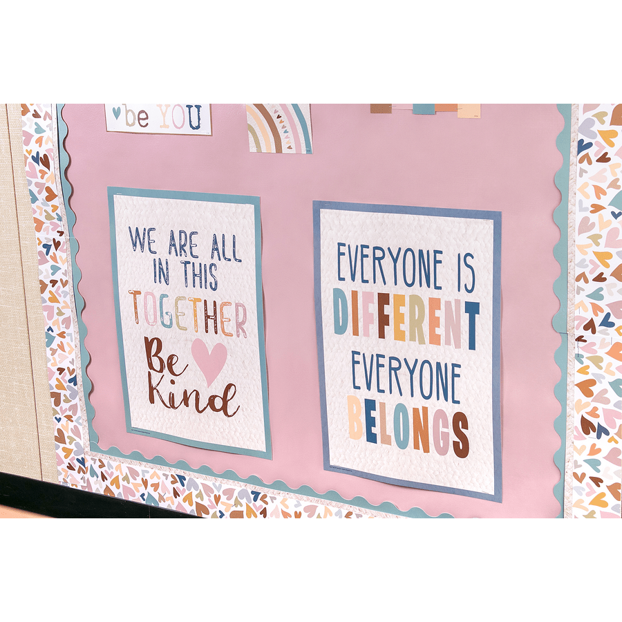 Everyone is Welcome We Are All In This Together Positive Poster-Posters-Tools 4 Teaching-Classroom Decor and More