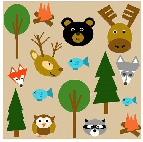 Forest Learning Lovey Collection-Baby & Toddler-Tools 4 Teaching-Classroom Decor and More