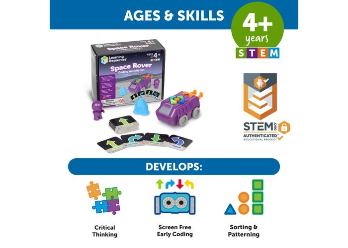 *Space Rover Coding Activity Set-Science & STEM-Tools 4 Teaching-Classroom Decor and More
