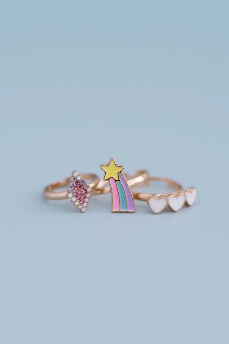 Boutique Heart Star Rings-Dress Up & Jewelry-Tools 4 Teaching-Classroom Decor and More