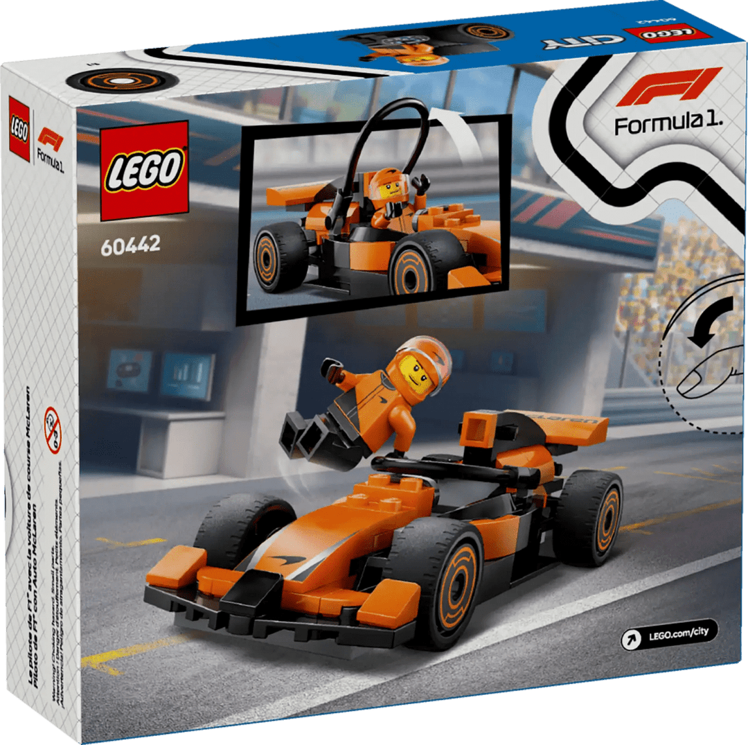 LEGO® City F1® Driver with McLaren Race Car-LEGO-Tools 4 Teaching-Classroom Decor and More