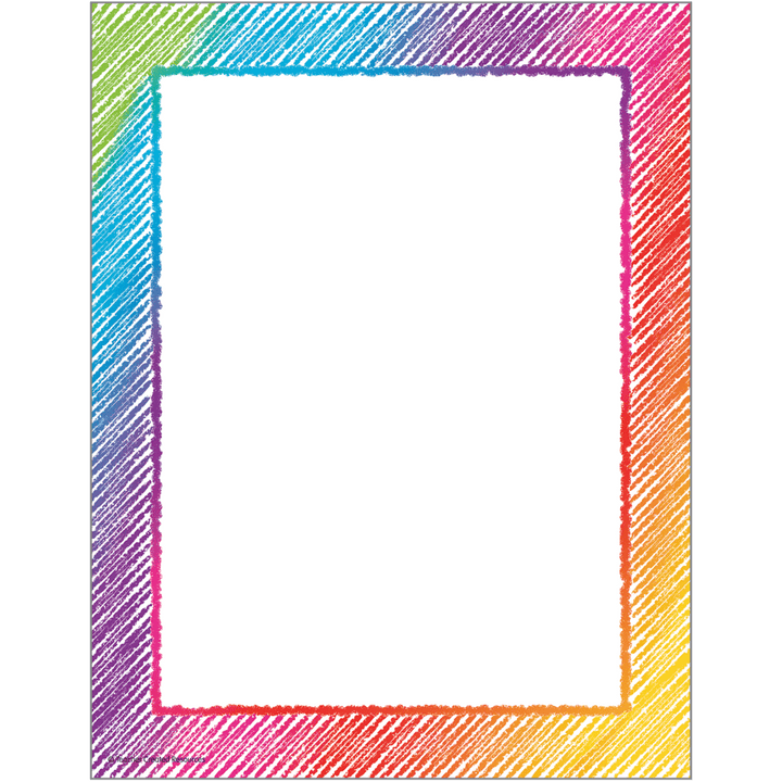 Colorful Scribble Computer Paper-Computer Paper-Tools 4 Teaching-Classroom Decor and More