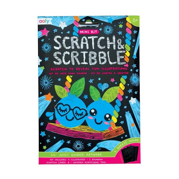 Lil' Juicy Scratch and Scribble Mini Kit-Craft Activity-Tools 4 Teaching-Classroom Decor and More