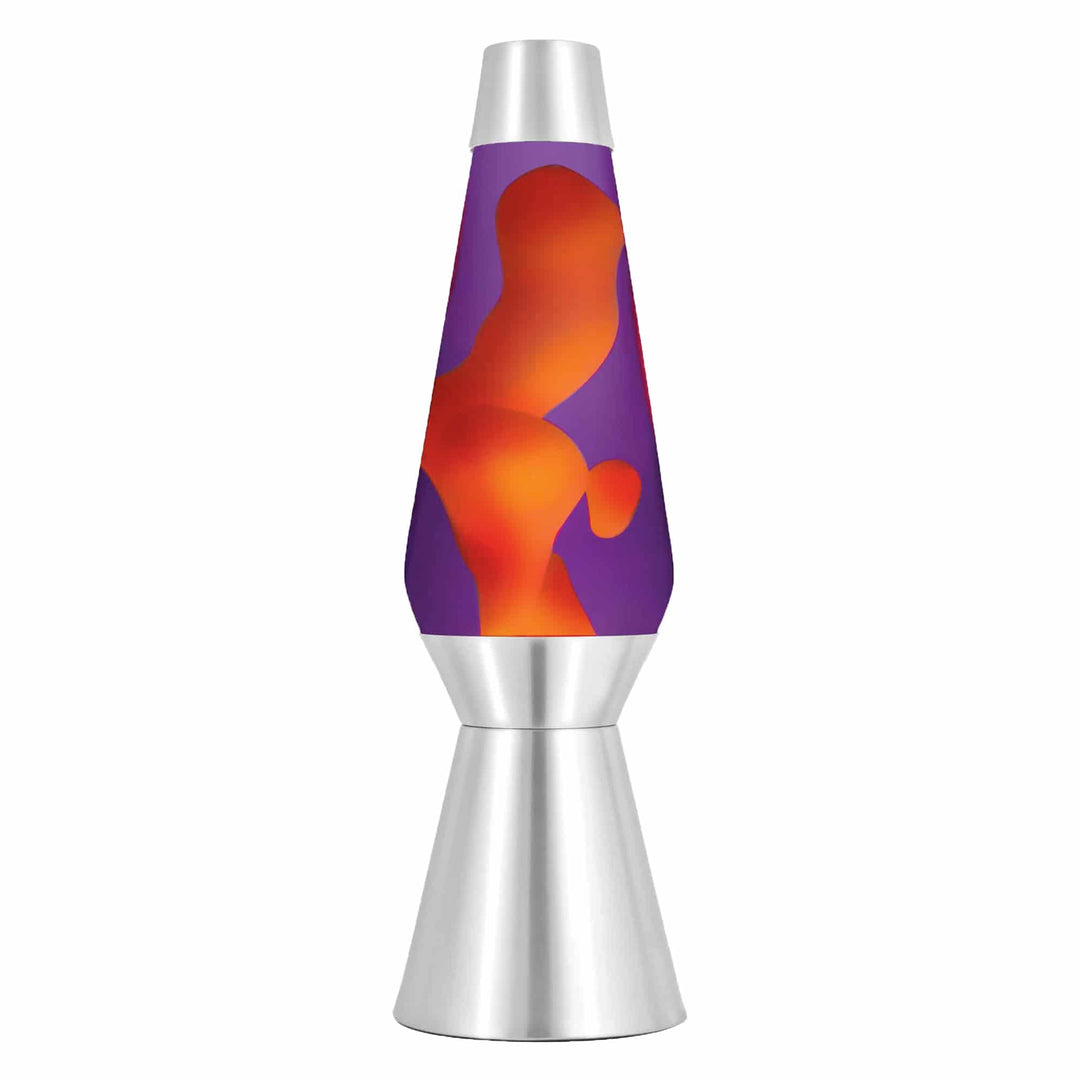 27" LAVA® Grande Lamp - Yellow wax / purple liquid-Lava-Tools 4 Teaching-Classroom Decor and More