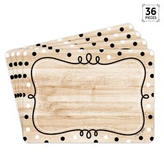 Core Decor Loop-de-Dots on Wood Labels-Accents-Tools 4 Teaching-Classroom Decor and More