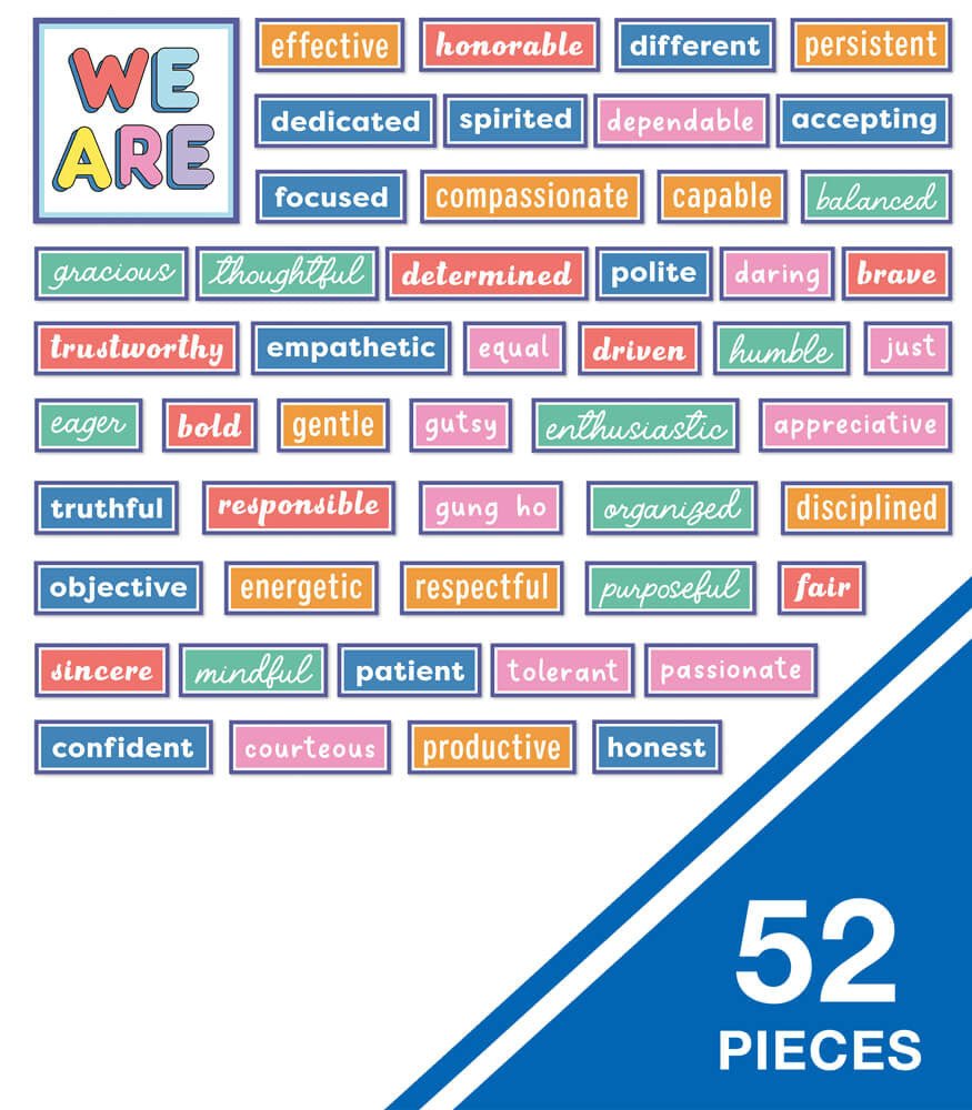 We Stick Together Motivational Pre-punched Bulletin Board Set Grade K-8-Bulletin Board Sets-Tools 4 Teaching-Classroom Decor and More