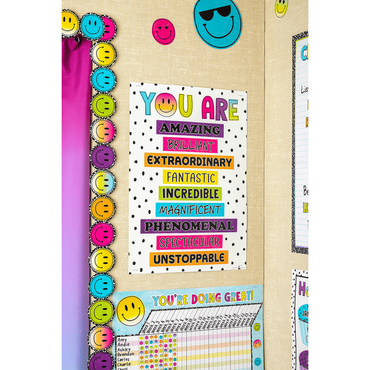 Brights 4Ever You Are Amazing Positive Poster-Posters-Tools 4 Teaching-Classroom Decor and More