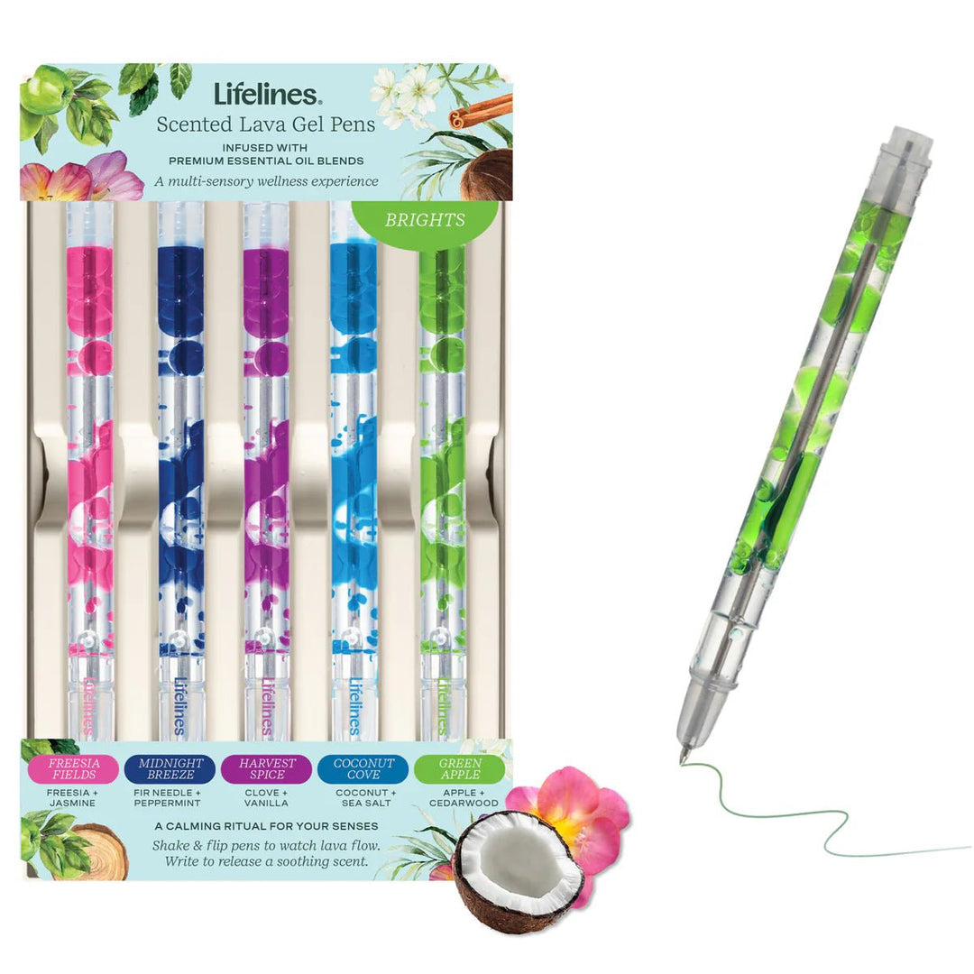 Lifelines® - Scented Lava Pen 5 - Pack - Brights - Tools 4 Teaching