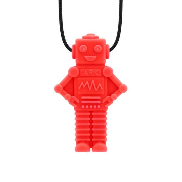 Ark's Robochew™ Sensory Chew Necklace - Red, Standard-Sensory-Tools 4 Teaching-Classroom Decor and More