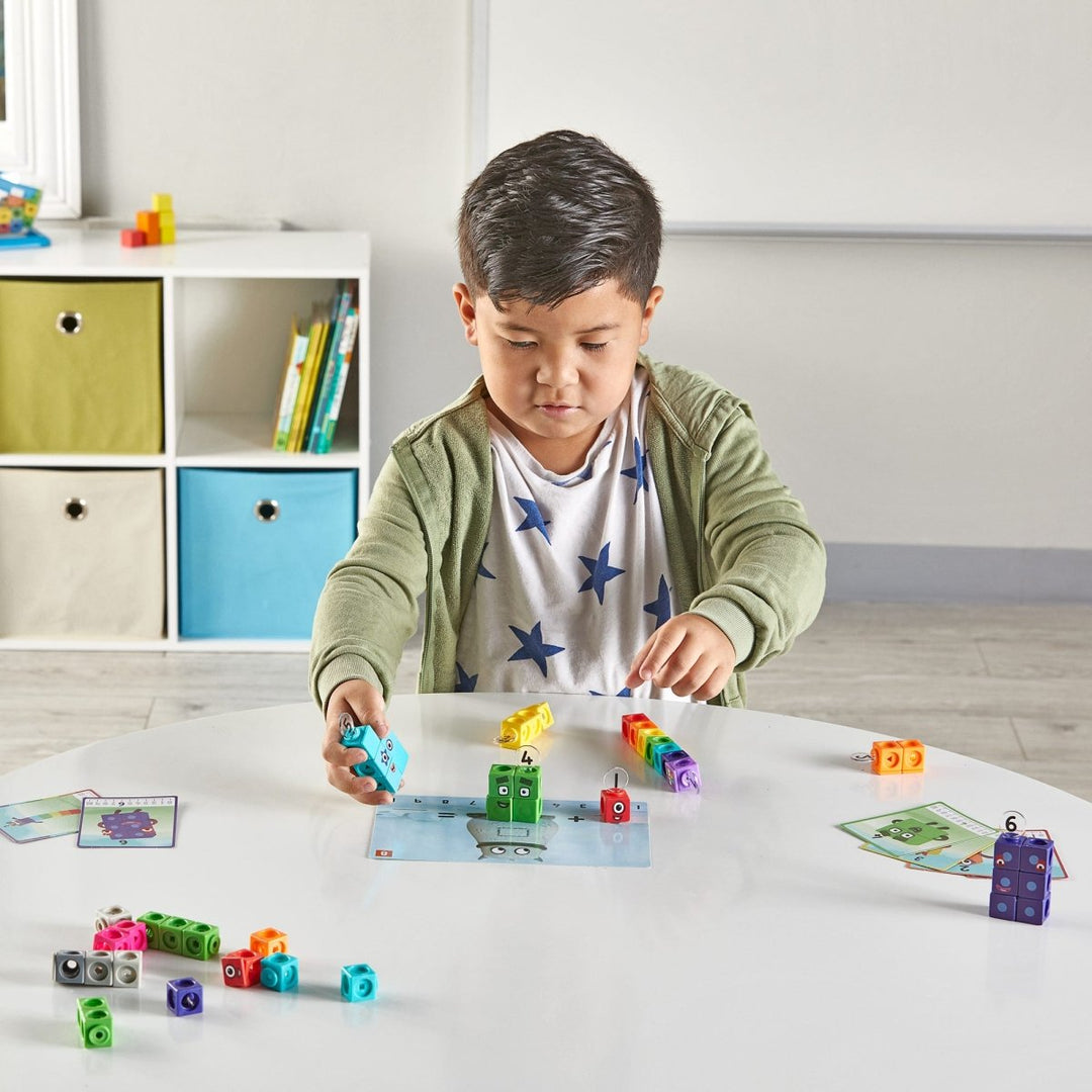 MathLink® Cubes Numberblocks 1–10 Activity Set-Numbers, Counting & Sorting-Tools 4 Teaching-Classroom Decor and More