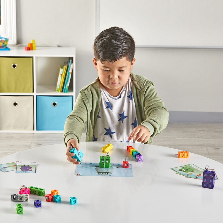 MathLink® Cubes Numberblocks 1–10 Activity Set-Numbers, Counting & Sorting-Tools 4 Teaching-Classroom Decor and More