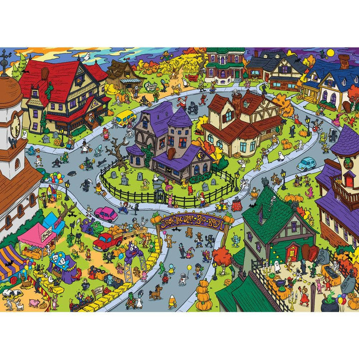 101 Things to Spot on Halloween - 101 Piece Jigsaw Puzzle-Tools 4 Teaching-Classroom Decor and More