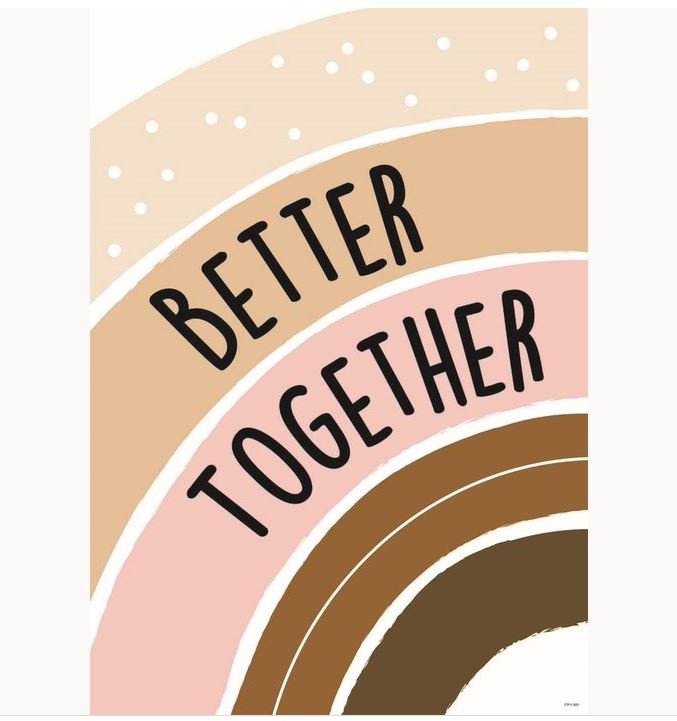 Better Together Poster-Posters-Tools 4 Teaching-Classroom Decor and More