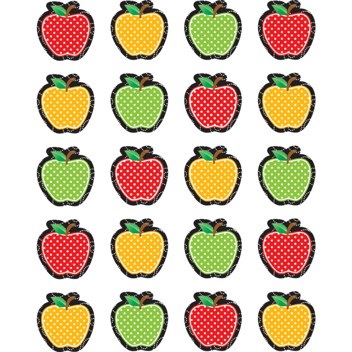 Dotty Apples Stickers-Stickers-Tools 4 Teaching-Classroom Decor and More