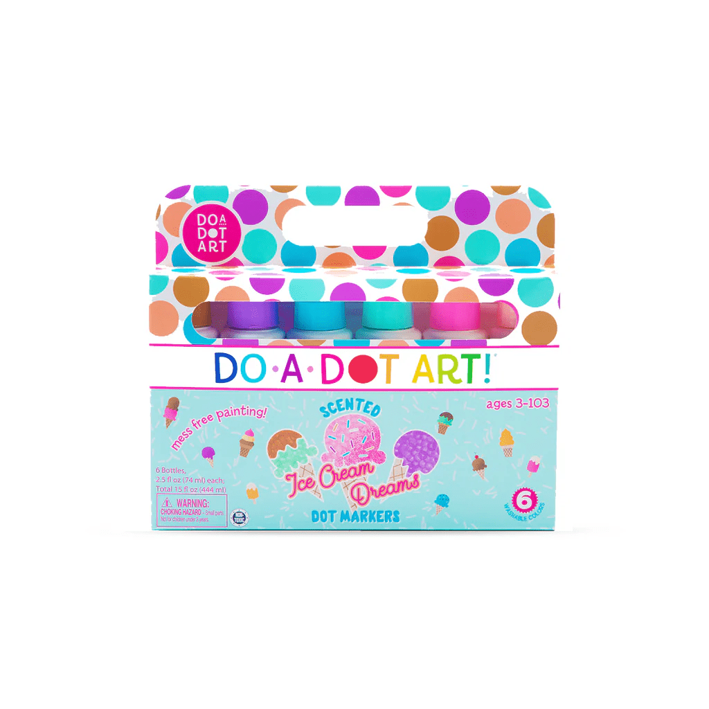 Do-A-Dot Art! Ice Cream Dreams 6 Pack Scented Dot Markers-Do A Dot-Tools 4 Teaching-Classroom Decor and More