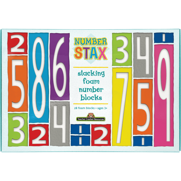 Number Stax - Stacking Foam Number Blocks-Teaching Materials-Tools 4 Teaching-Classroom Decor and More