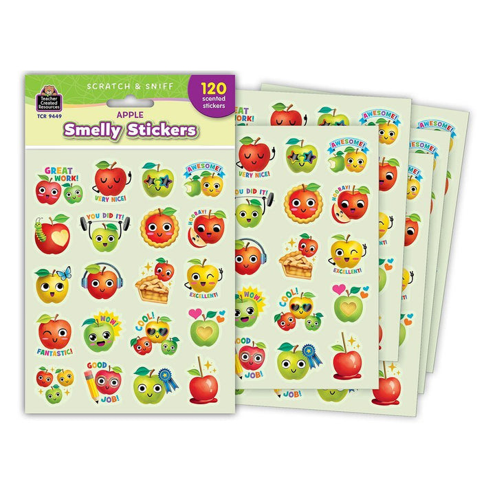 Apple Smelly Stickers-Stickers-Tools 4 Teaching-Classroom Decor and More