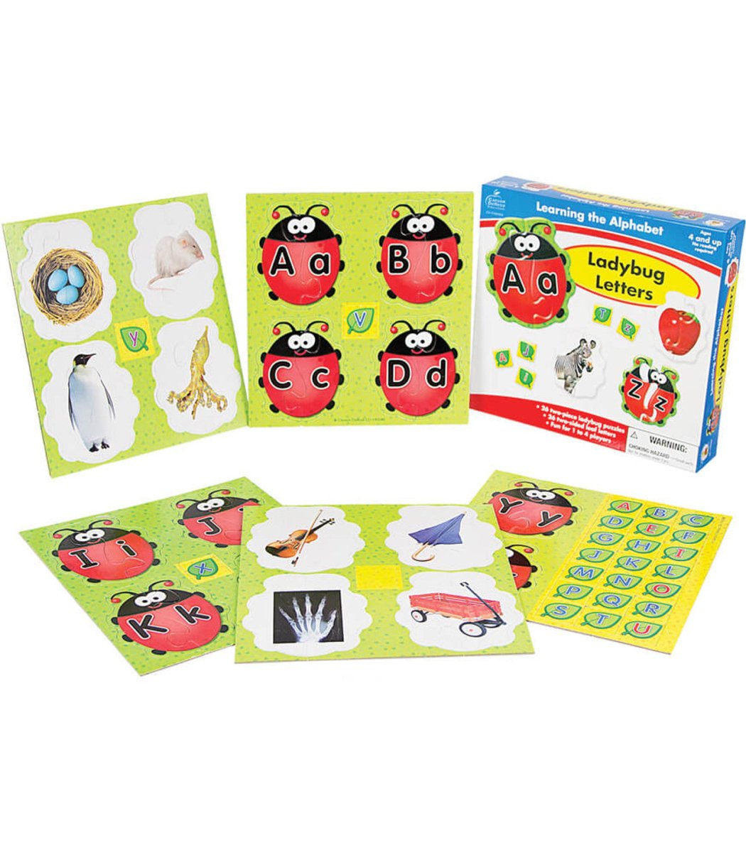 Ladybug Letters Board Game Grade PK-1-Subjects - Reading - Alphabet-Tools 4 Teaching-Classroom Decor and More