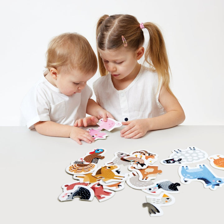 Progressive Puzzles Farm Animals for ages: 18m+-Puzzles-Tools 4 Teaching-Classroom Decor and More