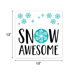 Snowflakes Rewards Stickers-Tools 4 Teaching-Classroom Decor and More