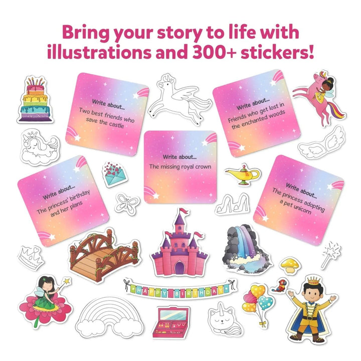 My Storybook Art Kit - Unicorns & Princesses (ages 5-10)-Craft Activity-Tools 4 Teaching-Classroom Decor and More