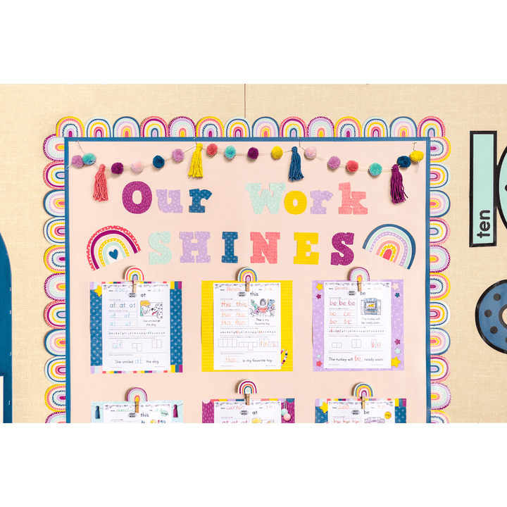 Oh Happy Day Pom-Pom and Tassels Garland-Garland-Tools 4 Teaching-Classroom Decor and More