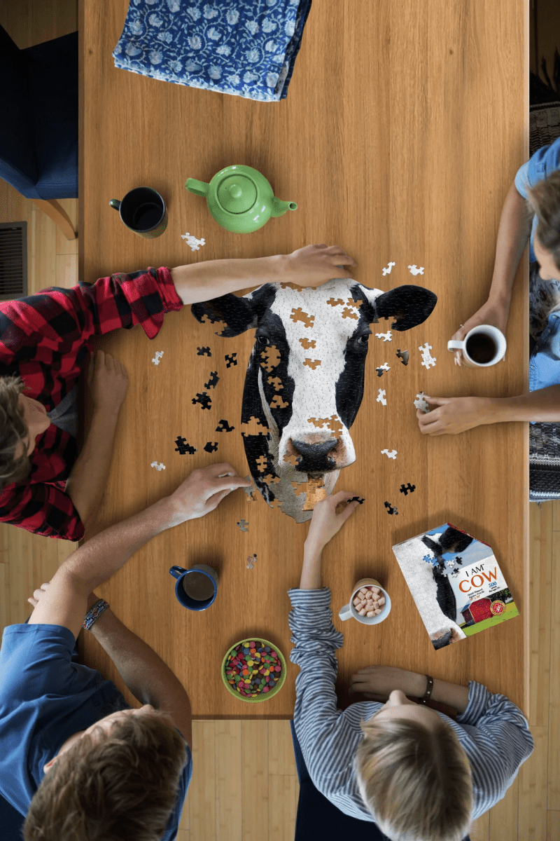 *I AM COW 300 pcs Puzzle-Puzzles-Tools 4 Teaching-Classroom Decor and More