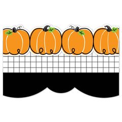 Doodle Pumpkins EZ Border-Tools 4 Teaching-Classroom Decor and More