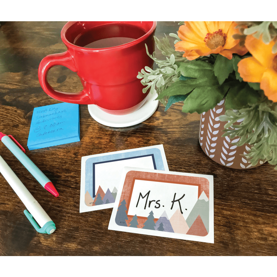 Moving Mountains Name Tags/Labels - Multi-Pack-Nameplates &amp; Name Tags-Tools 4 Teaching-Classroom Decor and More
