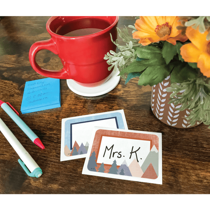 Moving Mountains Name Tags/Labels - Multi-Pack-Nameplates &amp; Name Tags-Tools 4 Teaching-Classroom Decor and More