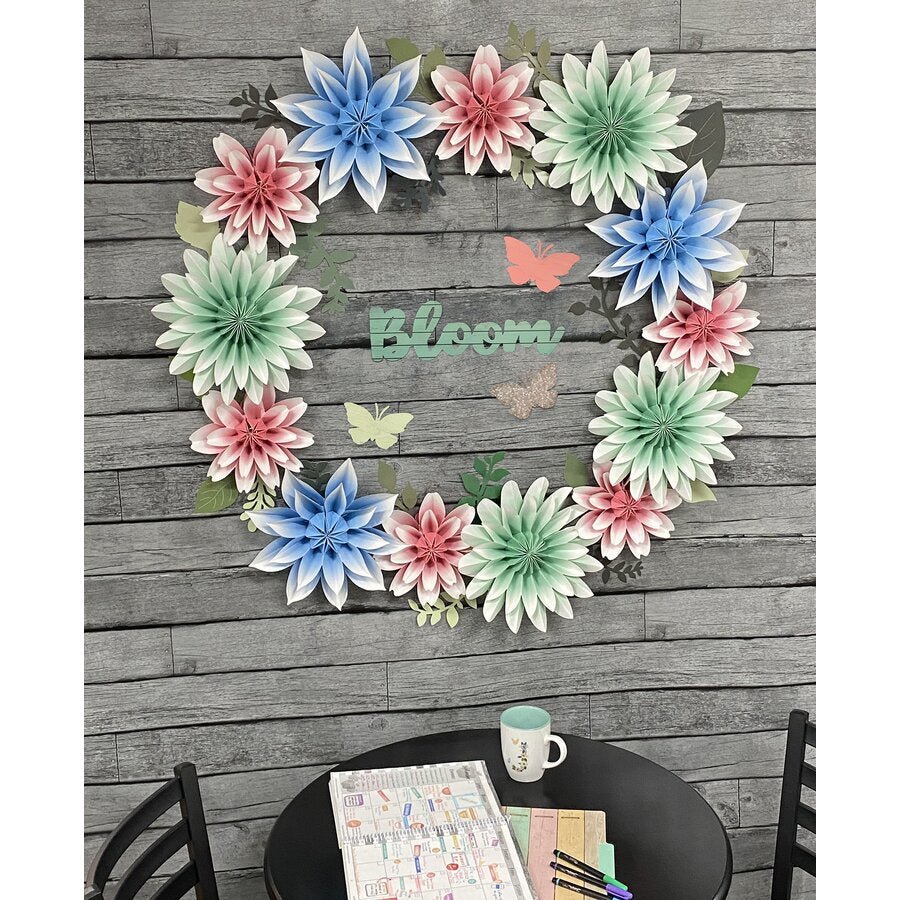 Better Than Paper® Bulletin Board Roll: Gray Wood-Bulletin Board Paper - Better Than Paper-Tools 4 Teaching-Classroom Decor and More