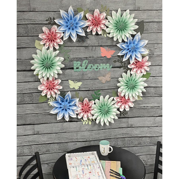 Better Than Paper® Bulletin Board Roll: Gray Wood-Bulletin Board Paper - Better Than Paper-Tools 4 Teaching-Classroom Decor and More