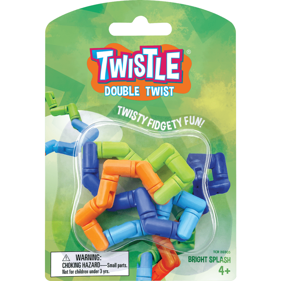 Twistle Double Twist Bright Splash-Fidgets-Tools 4 Teaching-Classroom Decor and More