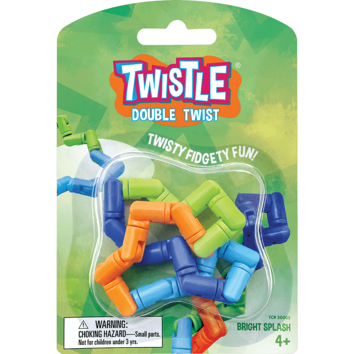 Twistle Double Twist Bright Splash-Fidgets-Tools 4 Teaching-Classroom Decor and More