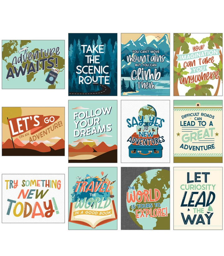 Let's Explore Mini Posters: Let's Explore Poster Set-Posters-Tools 4 Teaching-Classroom Decor and More