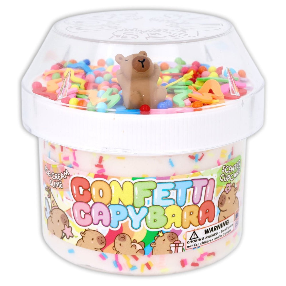 Dope™ Slimes Confetti Capybara-Dope Slimes-Tools 4 Teaching-Classroom Decor and More