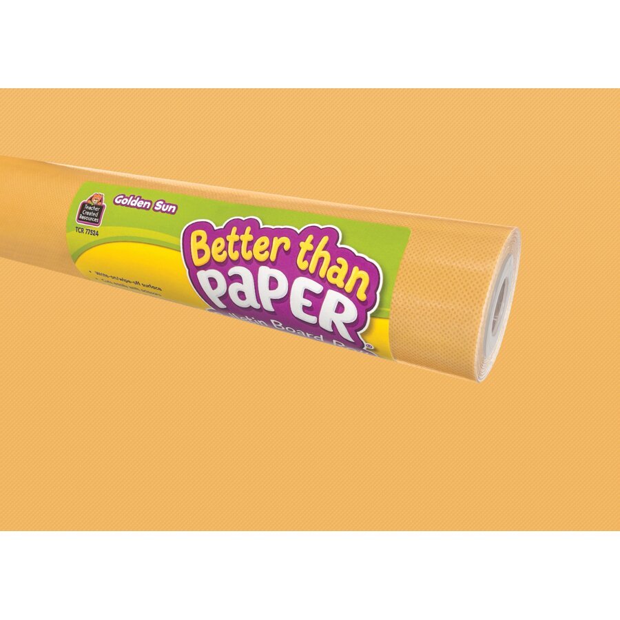 Better Than Paper® Bulletin Board Roll: Golden Sun-Bulletin Board Paper - Better Than Paper-Tools 4 Teaching-Classroom Decor and More