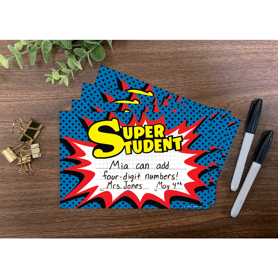 Superhero Super Student Awards-Awards-Tools 4 Teaching-Classroom Decor and More