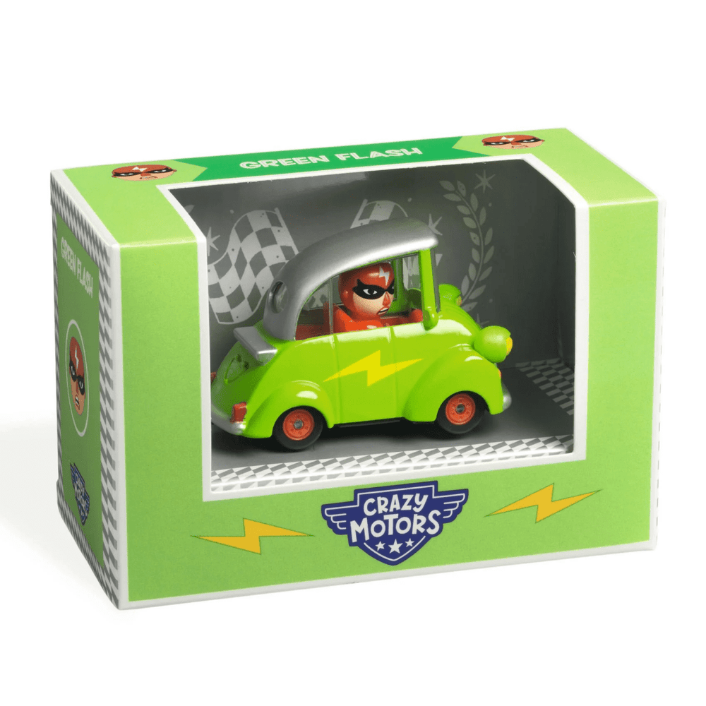 Green Flash Crazy Motors-Vehicles & Construction-Tools 4 Teaching-Classroom Decor and More