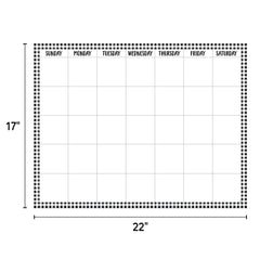 Buffalo Check Calendar Chart-Charts-Tools 4 Teaching-Classroom Decor and More
