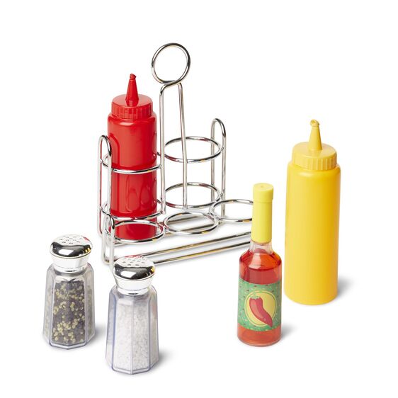 Condiments Set-Play Food-Tools 4 Teaching-Classroom Decor and More
