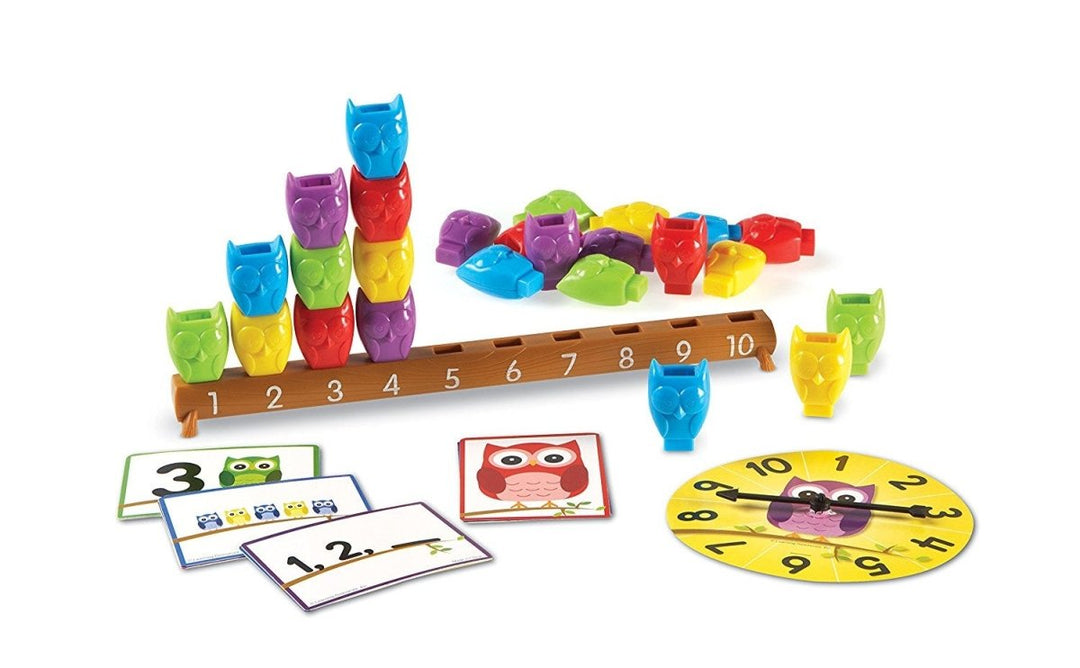 1-10 Counting Owls Activity Set-Numbers, Counting & Sorting-Tools 4 Teaching-Classroom Decor and More