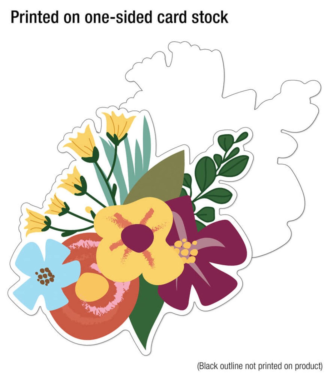 Grow Together Jumbo Flowers and Greenery Cutouts-Accents-Tools 4 Teaching-Classroom Decor and More