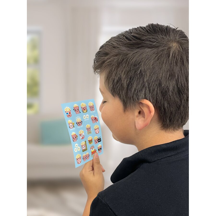 Popcorn Smelly Stickers-Stickers-Tools 4 Teaching-Classroom Decor and More