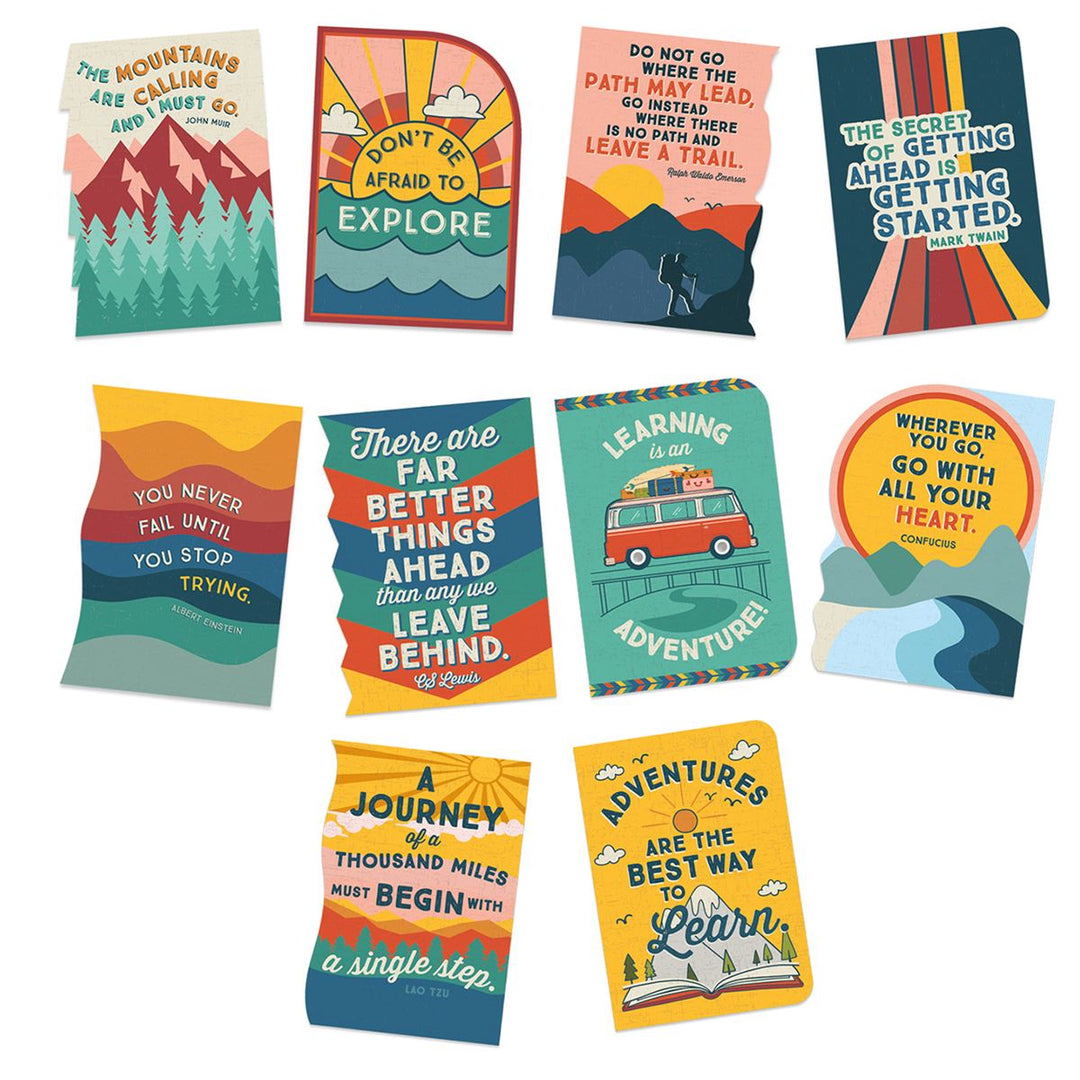 Adventurer Die Cut Poster Set Bulletin Board Set-Posters-Tools 4 Teaching-Classroom Decor and More