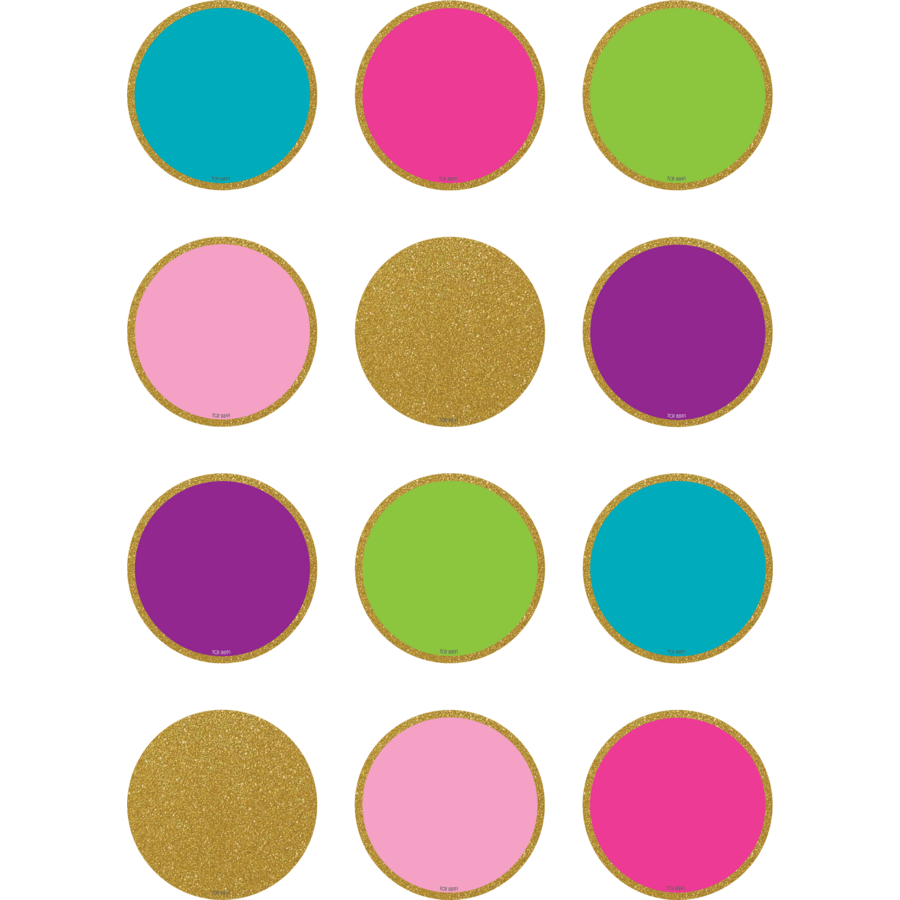 Confetti Colorful Circles Mini Accents-Mini Accents-Tools 4 Teaching-Classroom Decor and More