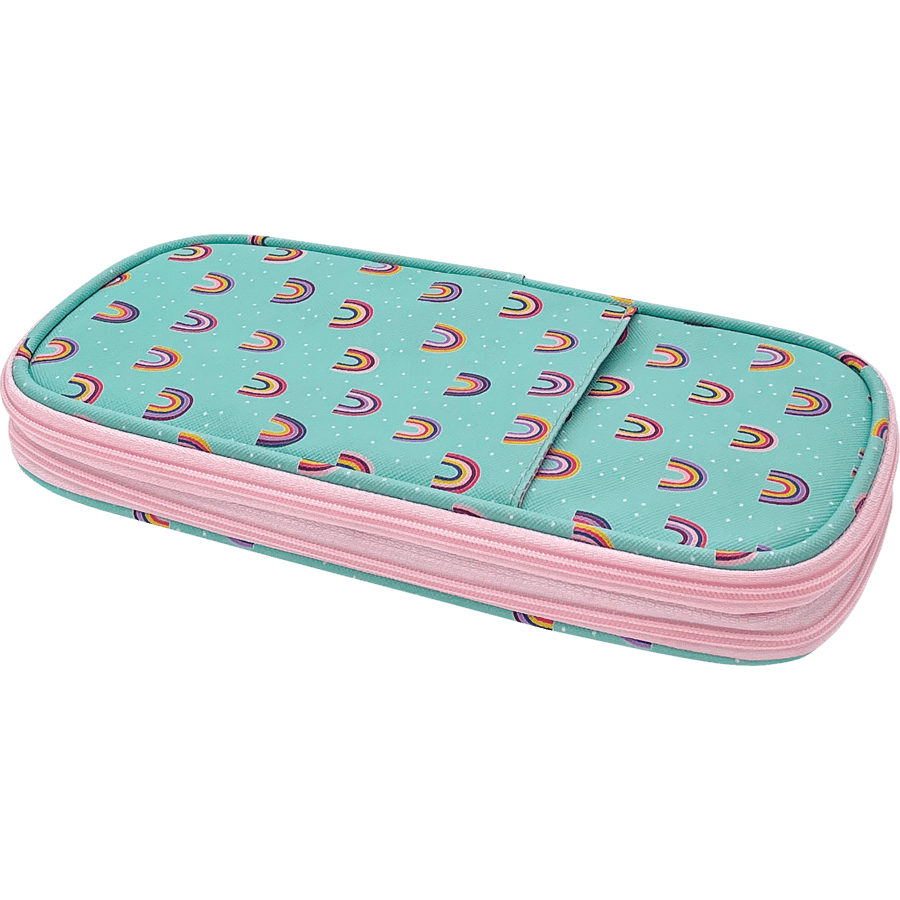 Oh Happy Day Rainbows Pencil Case-Classroom Essentials-Tools 4 Teaching-Classroom Decor and More