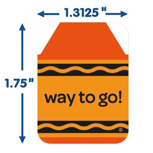 *Crayola Stickers Giant-Stickers-Tools 4 Teaching-Classroom Decor and More