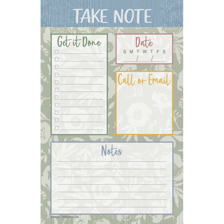 Classroom Cottage Notepad-Notepads-Tools 4 Teaching-Classroom Decor and More